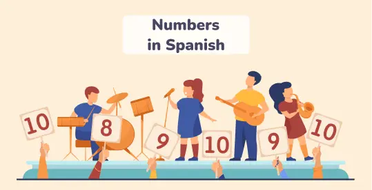 Numbers in Spanish 1